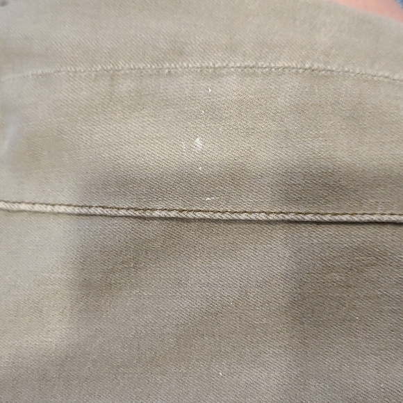 American eagle next level stretch hi rise jeggings button fly light green - Picture 8 of 9